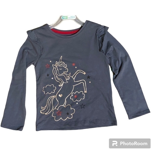 Bundle of 2 Girls Size 5 Long Sleeve T-shirts -New with tags!! - Picture 5 of 6